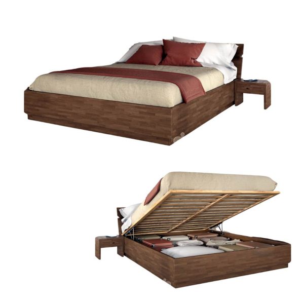 Lit box peu encombrant