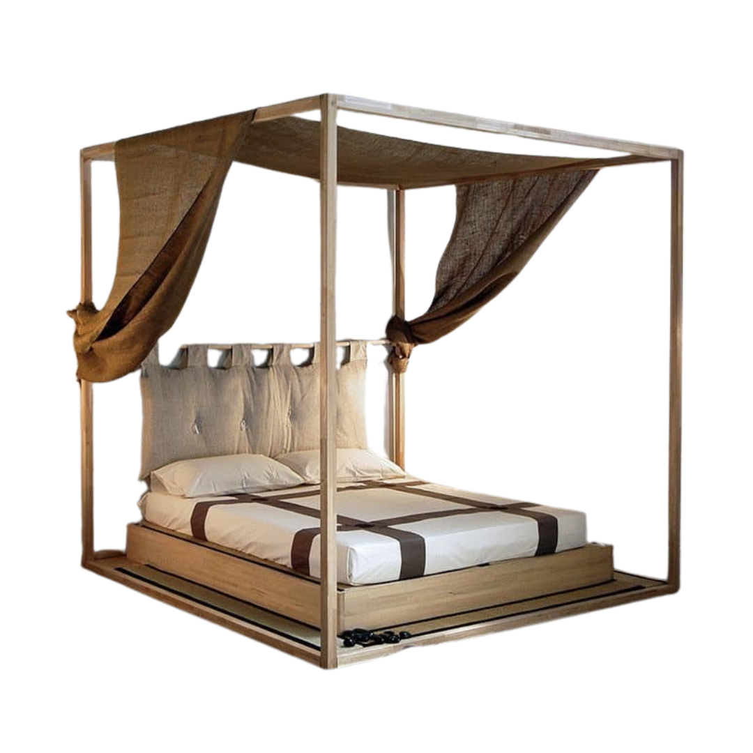 YASUMI BALDACCHINO Lit Yasumi avec baldaquin