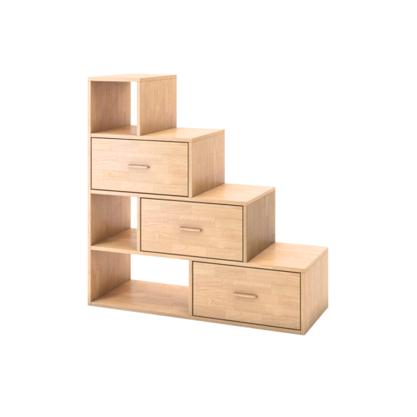 Scala Libreria Yen-E con cassetti