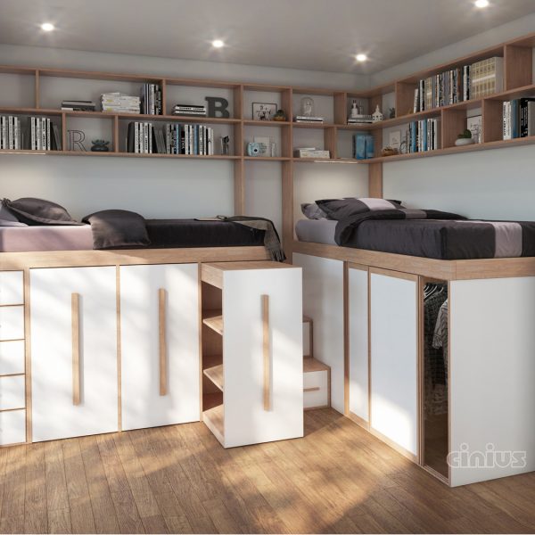 Cameretta Salvaspazio SPAZIOBED® Young "Bologna"