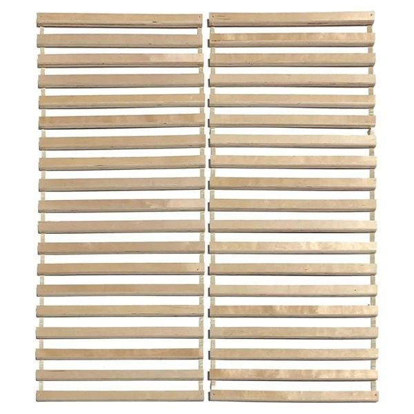 Rete a doghe in multistrato di faggio srotolabile Francese 140x200