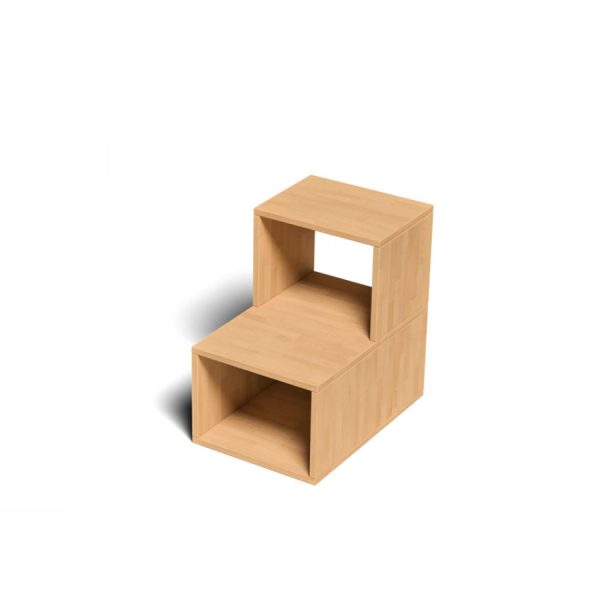 Scala a Cubi Kai con Apertura Frontale Due Scalini 60x60